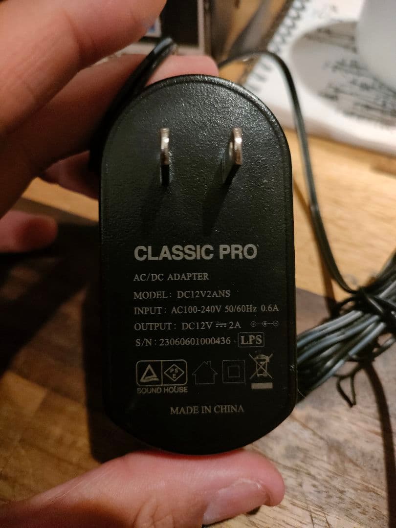 AMT P1 元箱、アダプター付き