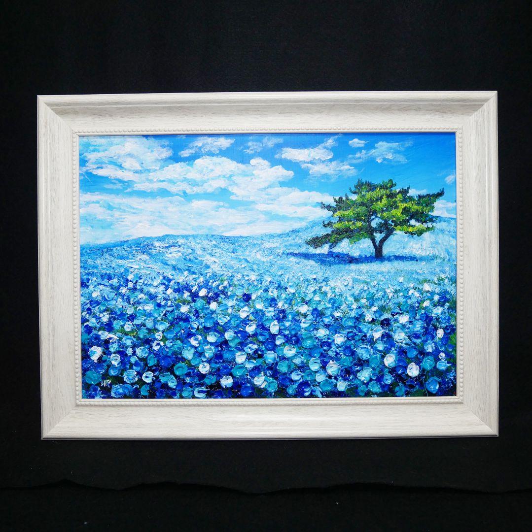 益田義信絵画油絵（8Fサイズ）