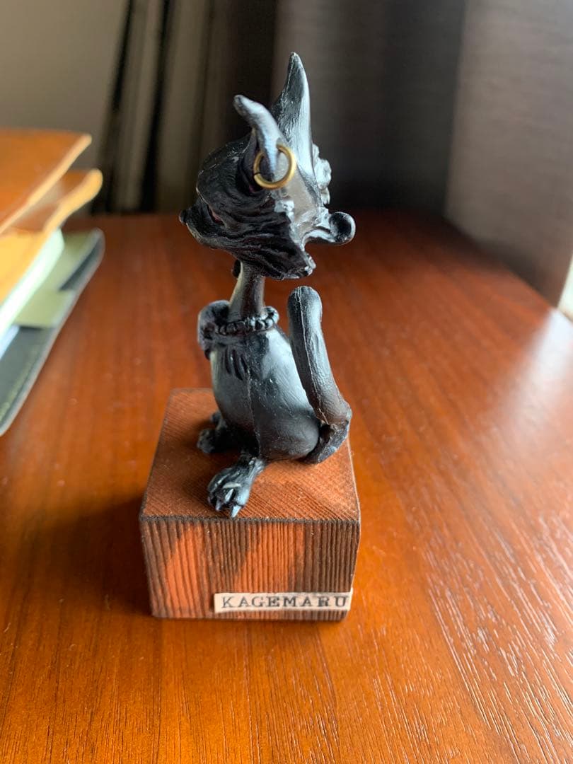 カゲマルデザイン　クロネコ　クラッチ　希少