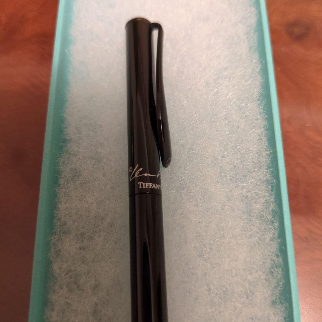 Tiffany & Co. 黒ボールペン 専用ケース付き