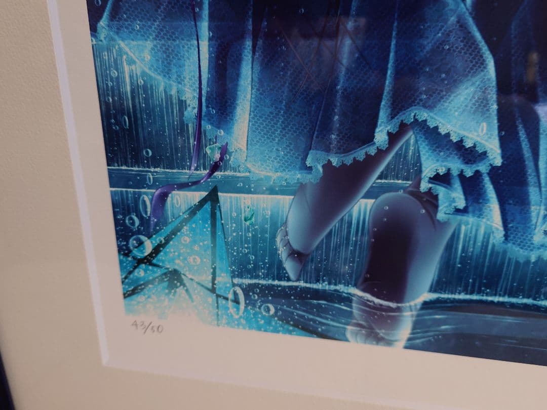 てぃんくる先生新作版画情報 | 神絵祭 10周年 てぃんくる版画 THE BLUE