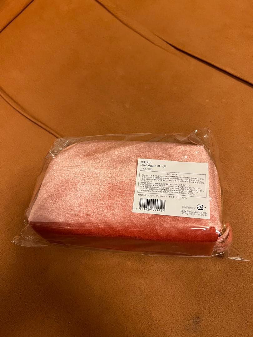 西野カナ コンサート ライブ グッズ 2024 Love Again ポーチ