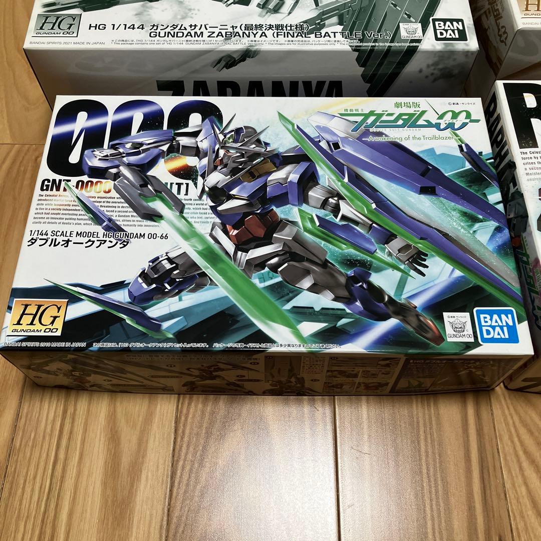 HG ダブルオークアンタ ラファエル サバーニャ ハルート最終決戦仕様