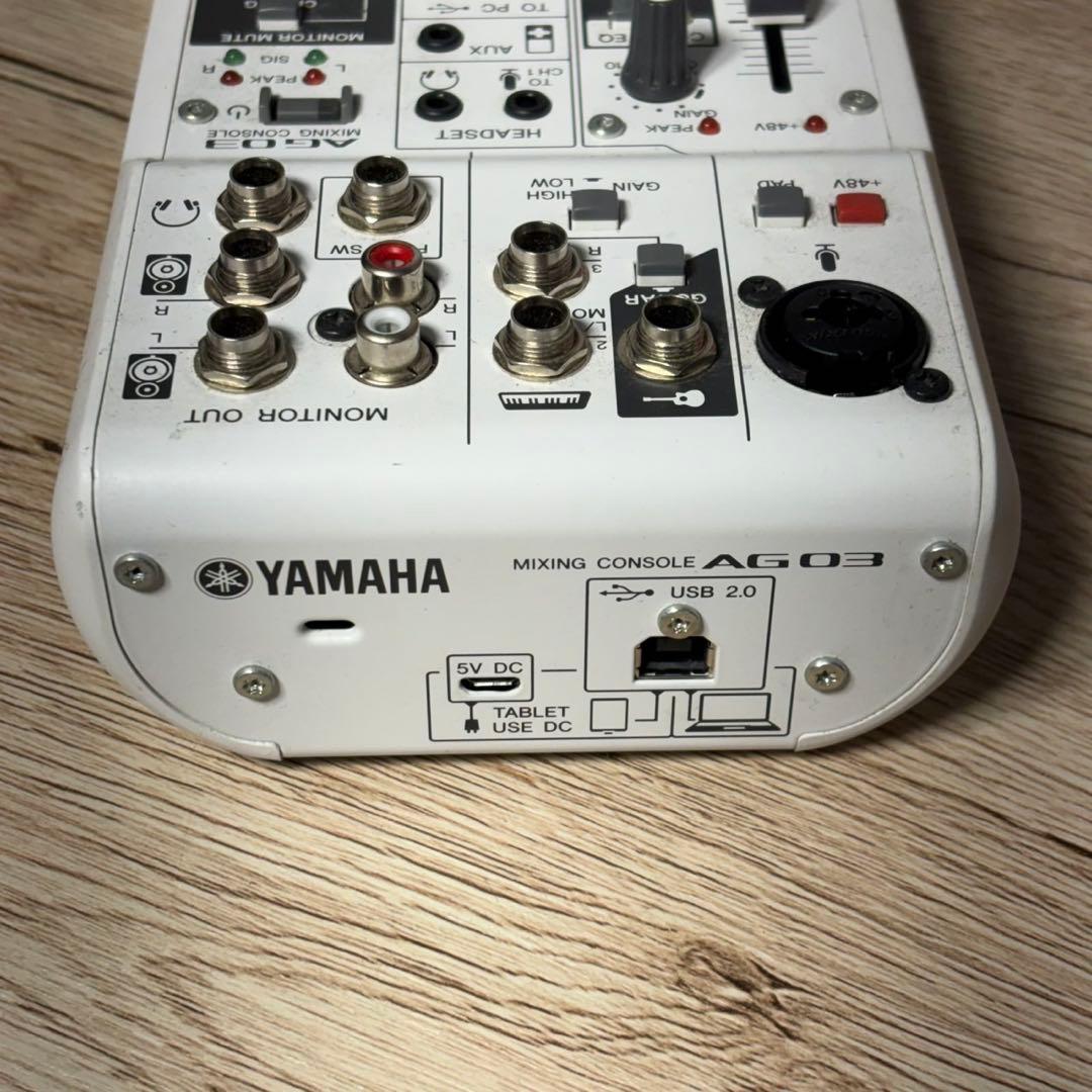 ヤマハ YAMAHA AG03 ミキシングコンソール C - メルカリ