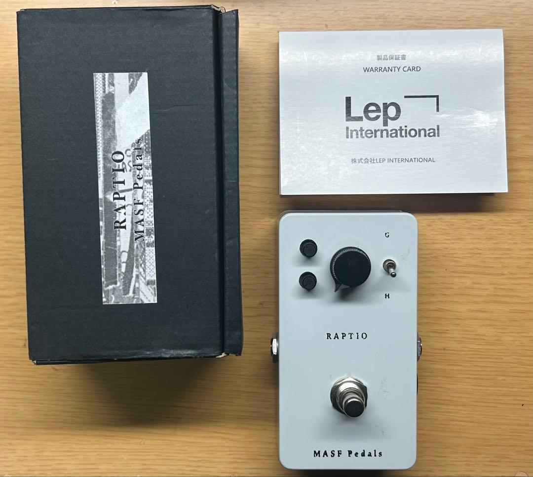 MASF Pedals RAPTIO グリッチ　ホールド　エフェクター