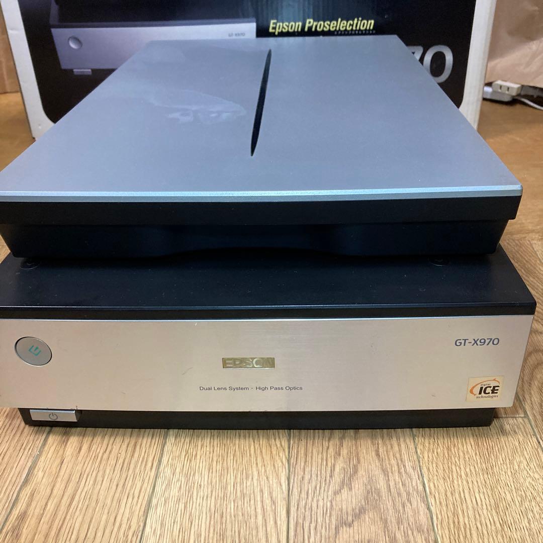 エプソン GT-X970 高性能フィルムスキャナー フィルムホルダー付 動作
