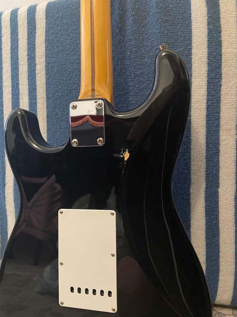 TONEBOX様　Fender Japan ストラトキャスターブラック 日本製