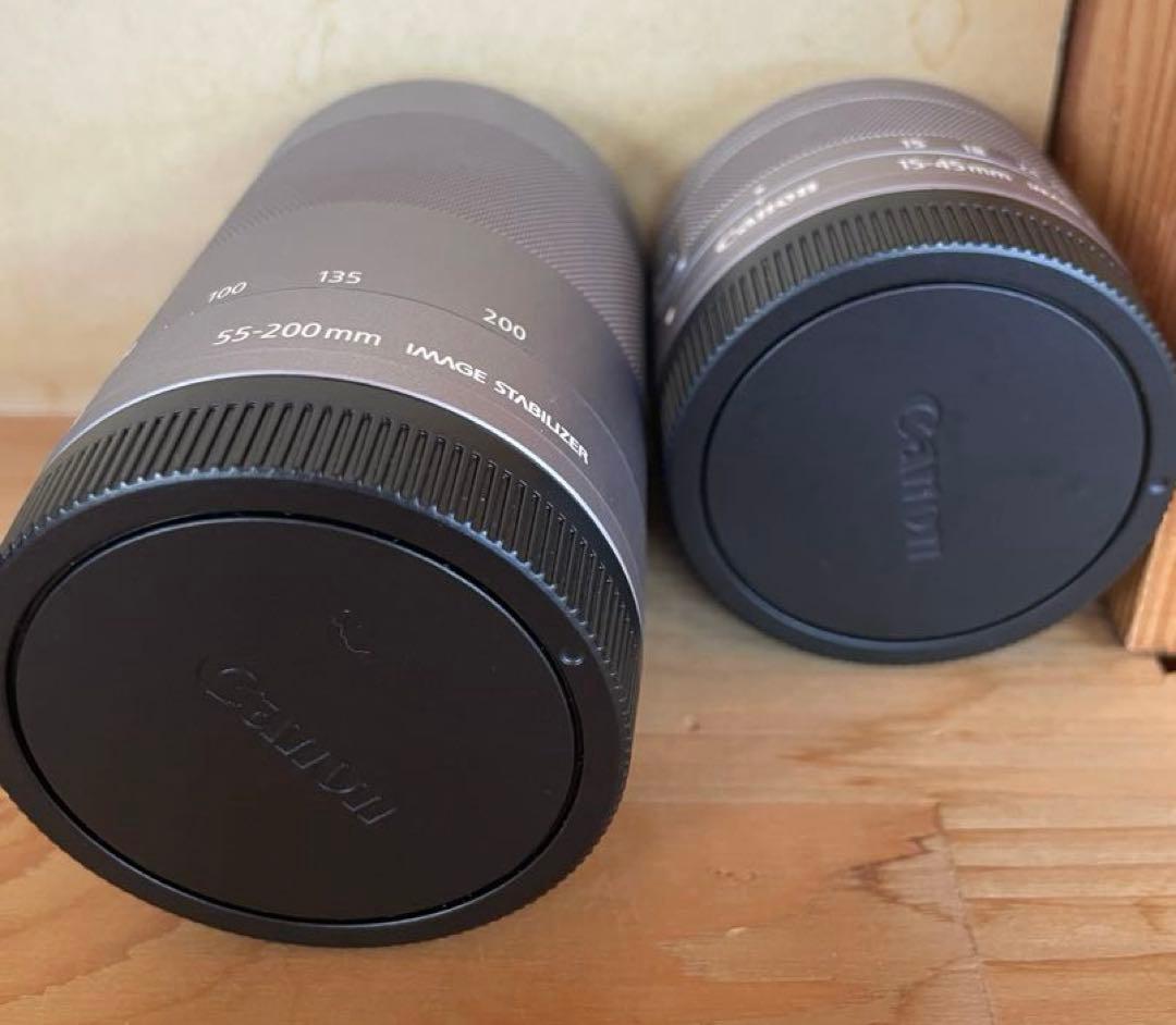 ジャンク品】Canon EOS M ミラーレスカメラセット