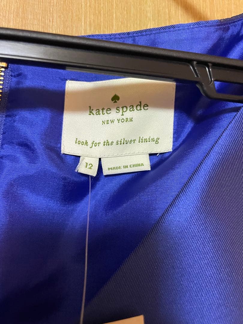 【新品未使用タグ付き】大きいサイズ ワンピ/ケイトスペードドレス 12(USA)