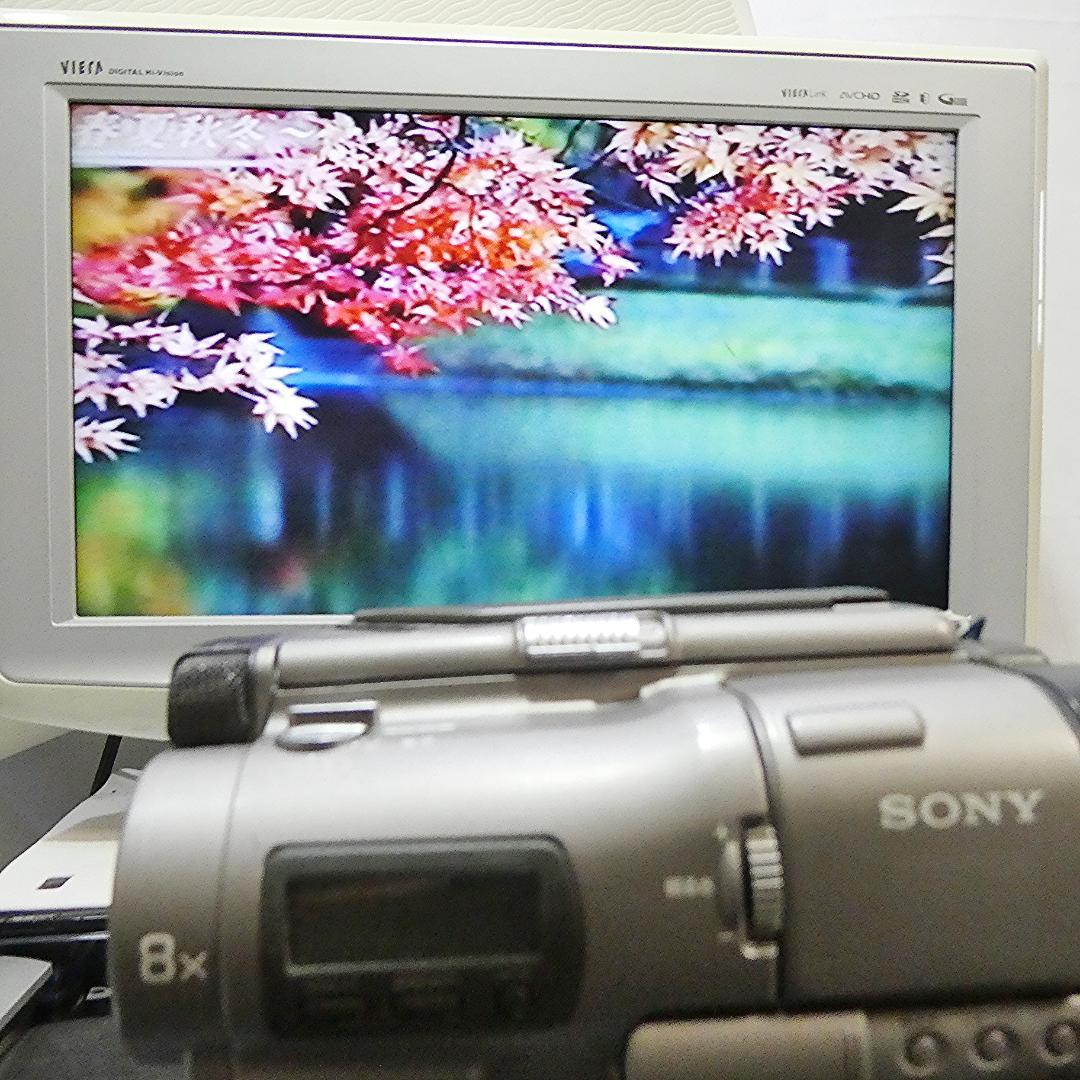 動作良好 ソニーVideoHi8 CCD-TR1 8ミリビデオ　DVD化に最適