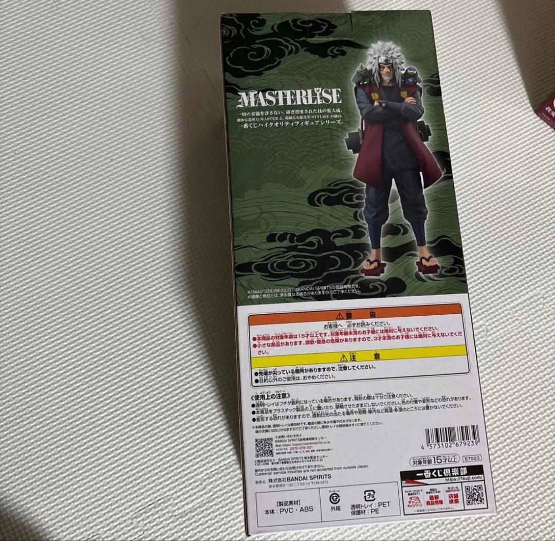 一番くじ NARUTO-ナルトE賞 自来也(仙人モード) MASTERLISE