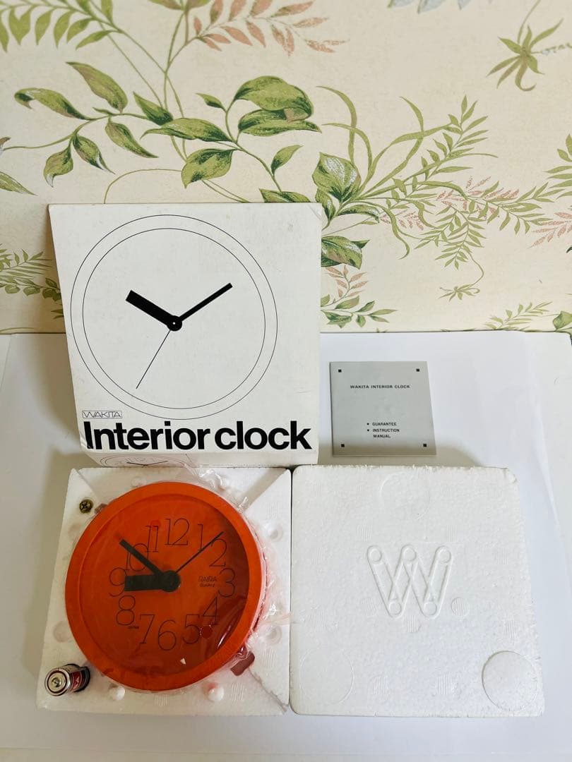 超レア品　未開封　ワキタ・ハイテクスRAIRA 掛時計 三原昌平 脇田製作所