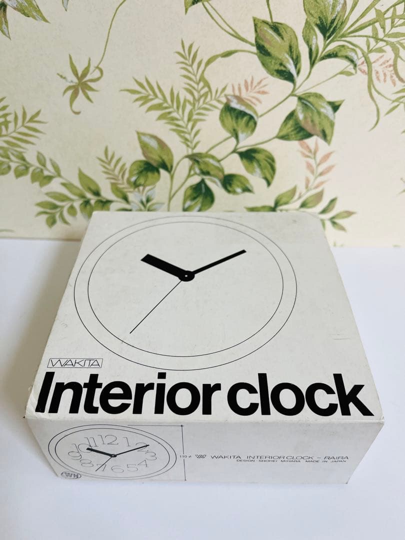超レア品　未開封　ワキタ・ハイテクスRAIRA 掛時計 三原昌平 脇田製作所