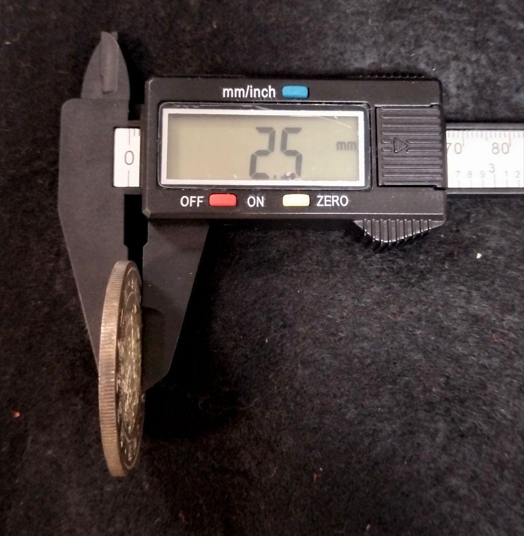 f*1様 朝鮮銀貨 五両銀貨 目方約26.9g 銀含有