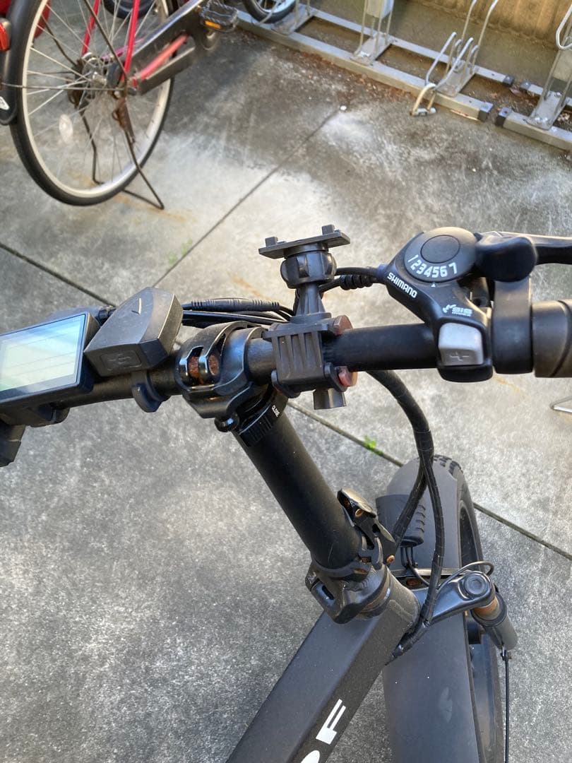 A20F 電動アシスト自転車 マットブラック ジャンク品