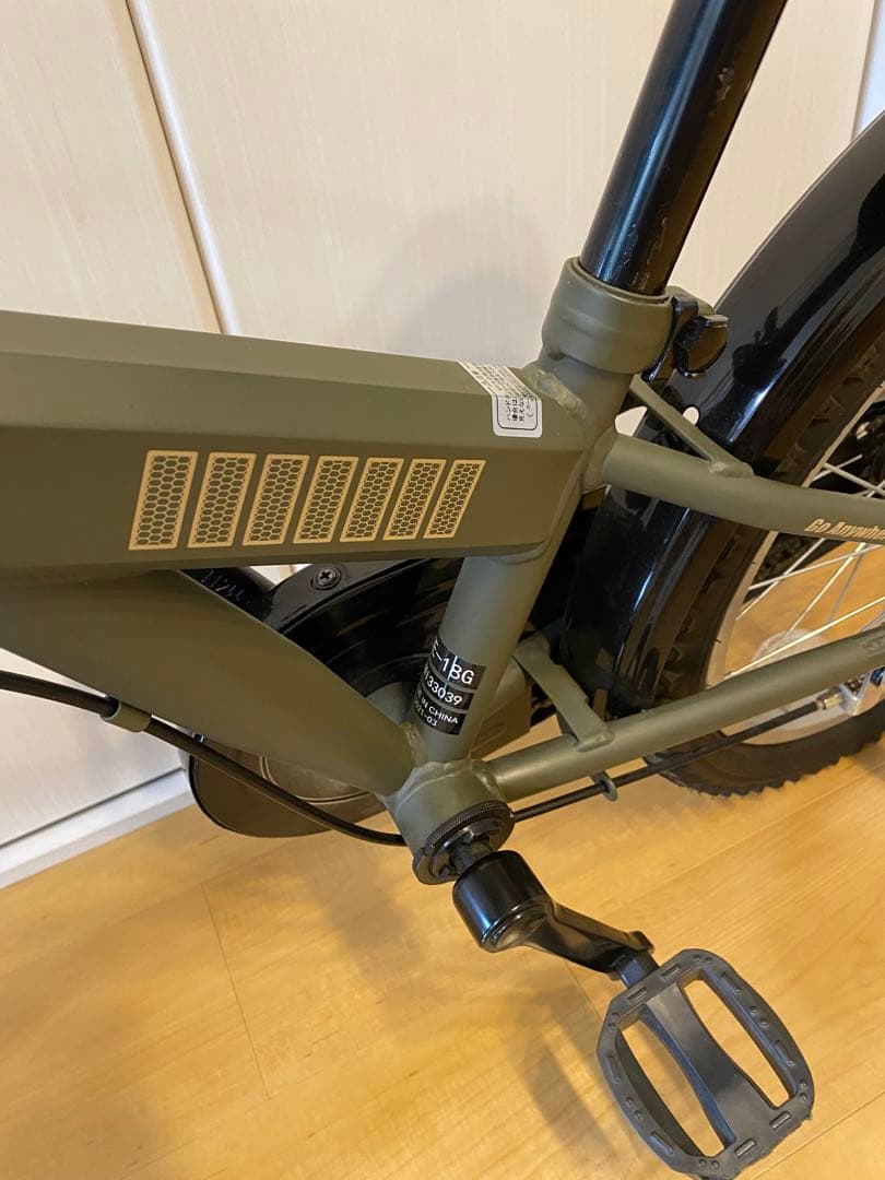 Jeep 18インチ 子供用自転車 オリーブグリーン