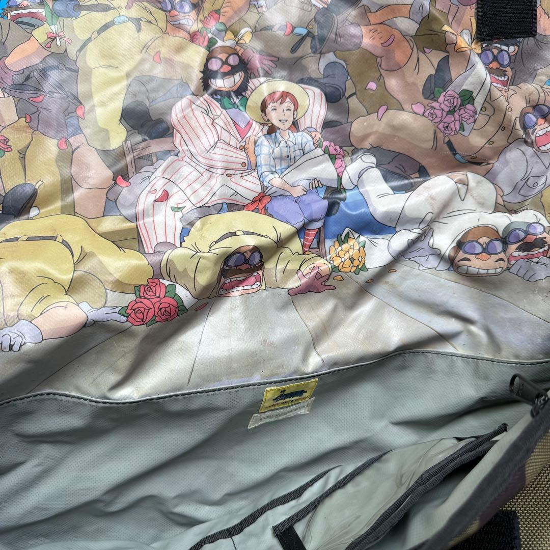 超希少　廃盤　ジブリ美術館限定　紅の豚　メンセンジャーバッグ　L マンマユート団