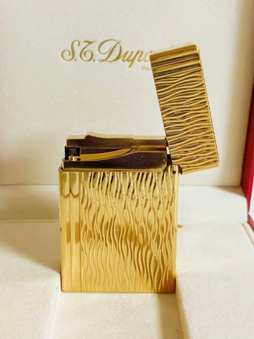 【超快音】S.T.Dupont デュポン ガスライター ギャッツビー 18201