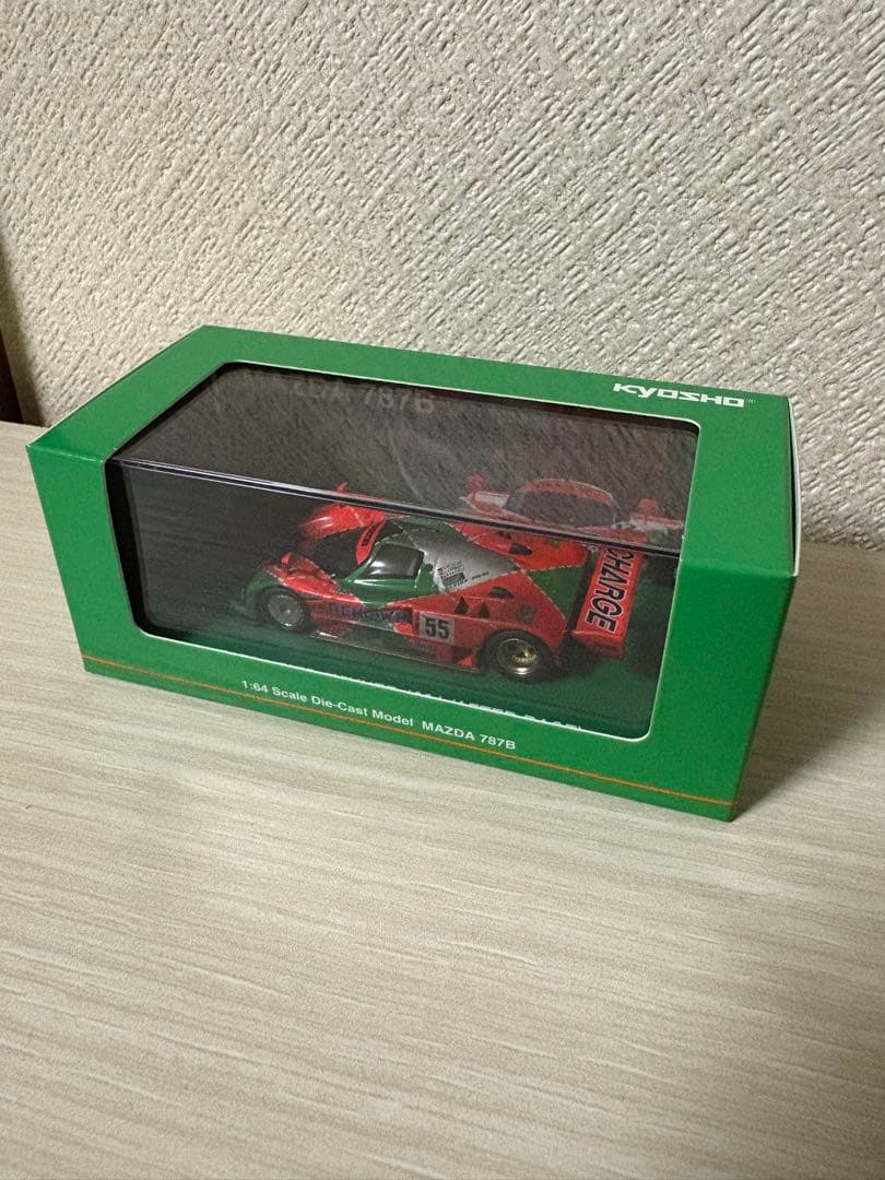 1/64京商　マツダ787B（ウェザリング仕様）