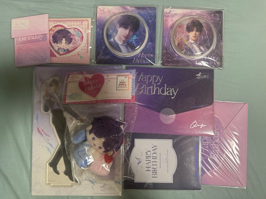 【公式正規品】恋と深空 ホムラ 2025 バースデー 誕生日 8点 フルセット