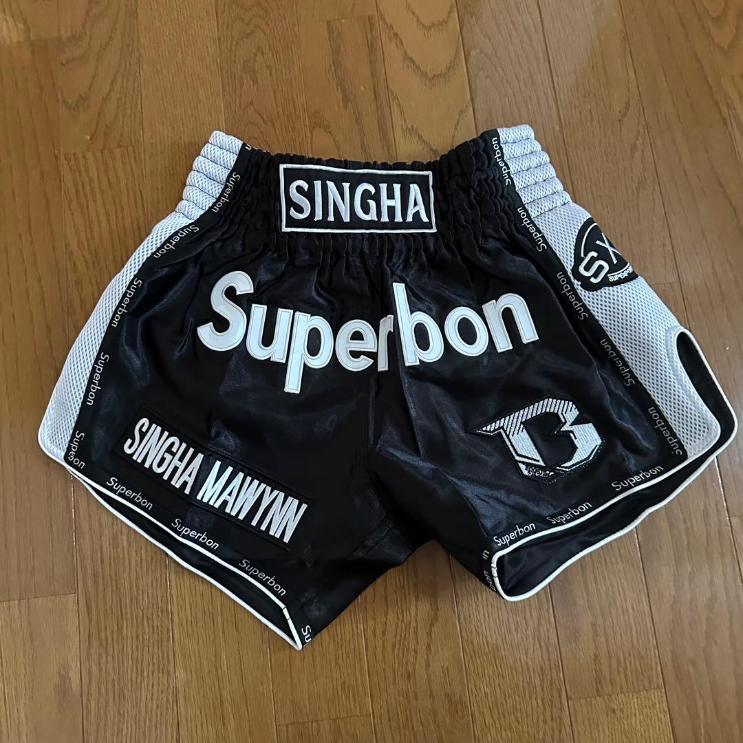 SINGHA スーパーボン ムエタイキックパンツ - メルカリ