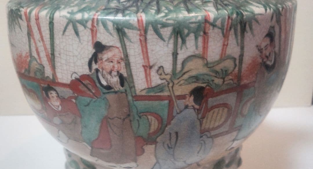 青木木米 九谷焼三足香炉/Aoki Mokubei Tripod Censer - メルカリ