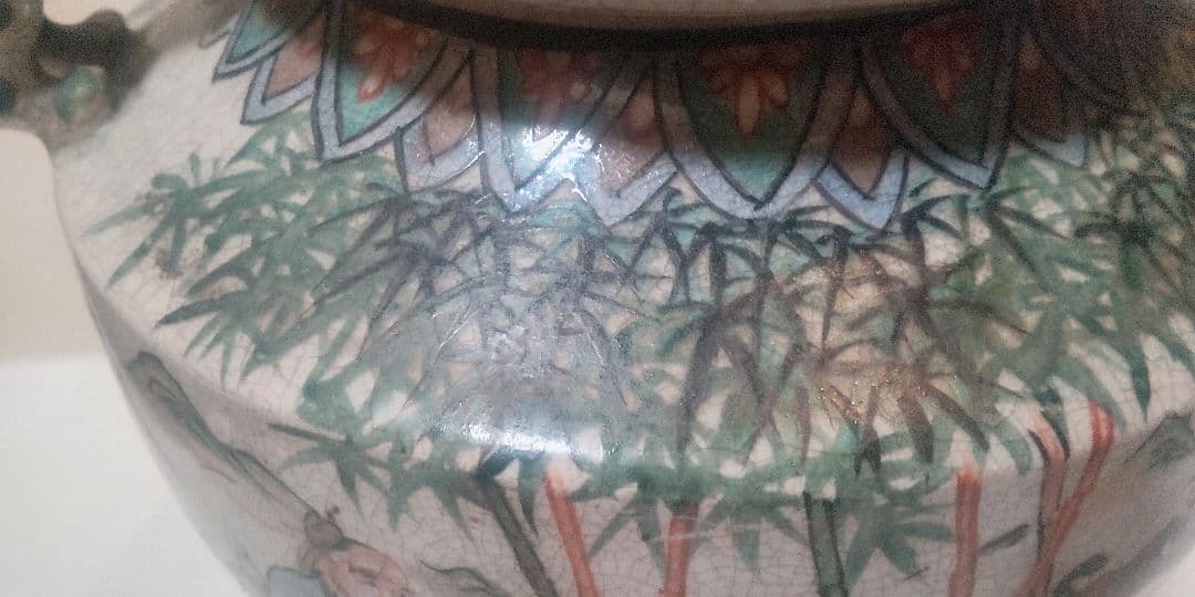 青木木米 九谷焼三足香炉/Aoki Mokubei Tripod Censer - メルカリ