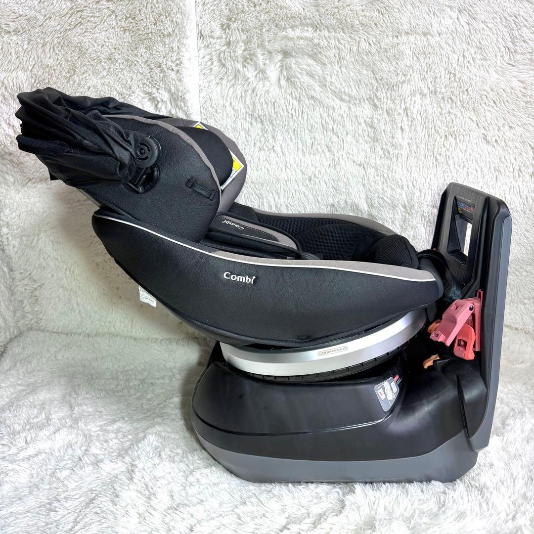 【美品】Combi クルムーヴスマート JG-600 シートベルト固定 新生児
