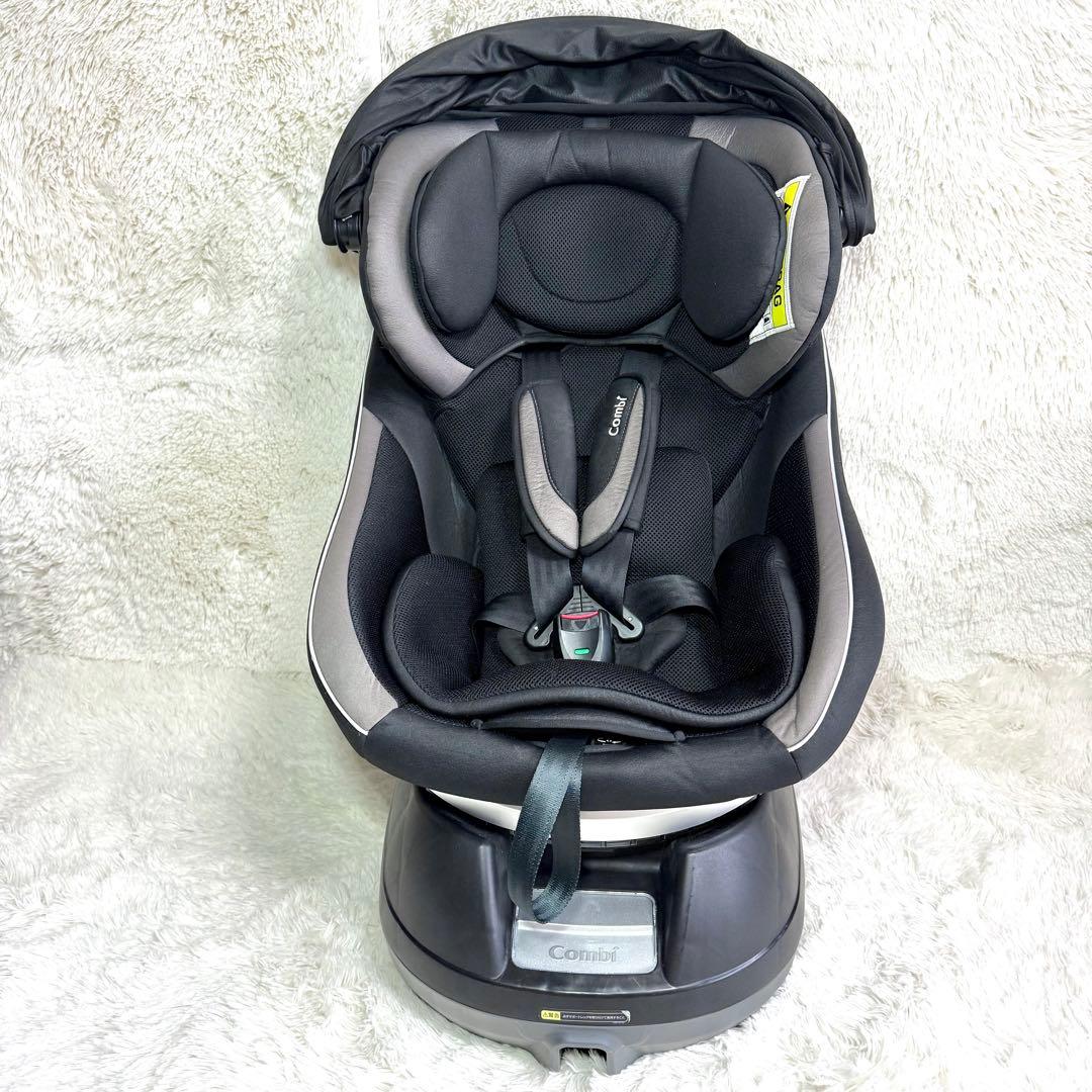 【美品】Combi クルムーヴスマート JG-600 シートベルト固定 新生児