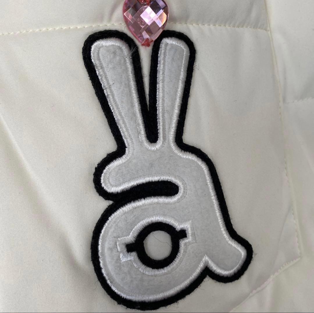 archivo ホワイト パディングパンツ　中綿パンツ　白 40 L