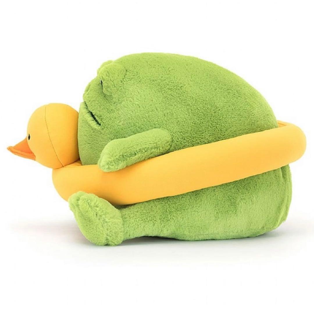 新品　夏　カエル　浮き輪　ジェリーキャット　ぬいぐるみ　かえる　frog