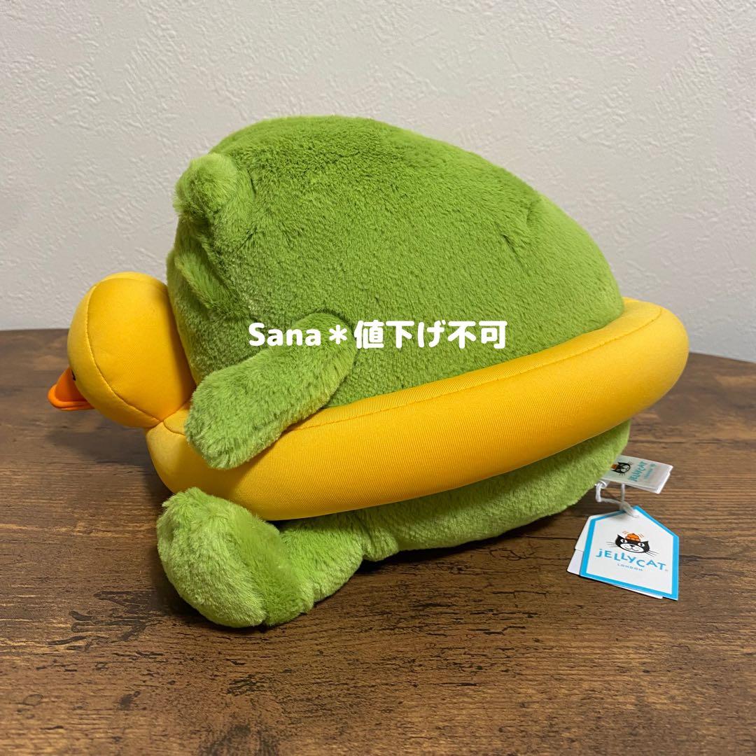 新品　夏　カエル　浮き輪　ジェリーキャット　ぬいぐるみ　かえる　frog