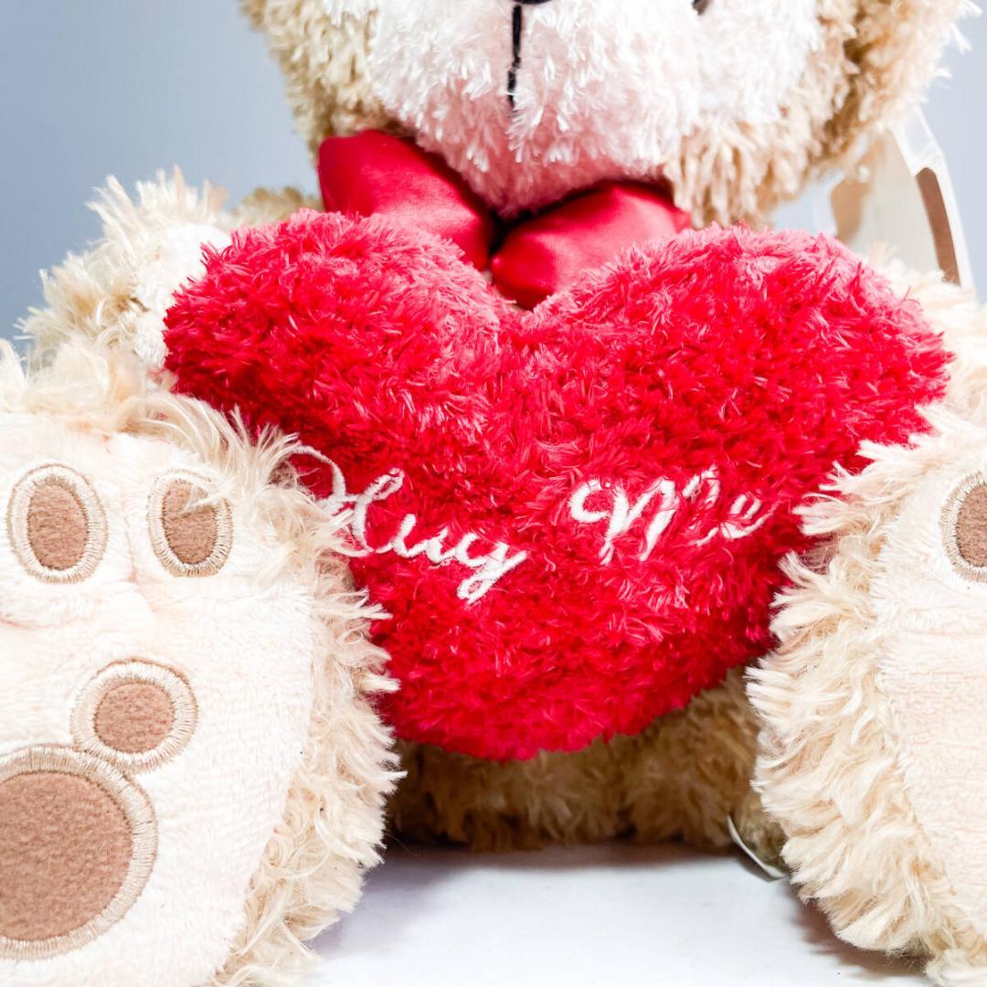 未使用タグ付 ダッフィー HUG ME 色タグ ぬいぐるみ S143