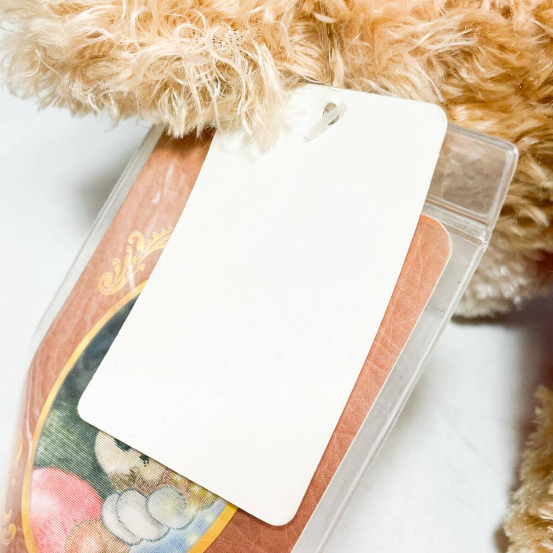 未使用タグ付 ダッフィー HUG ME 色タグ ぬいぐるみ S143