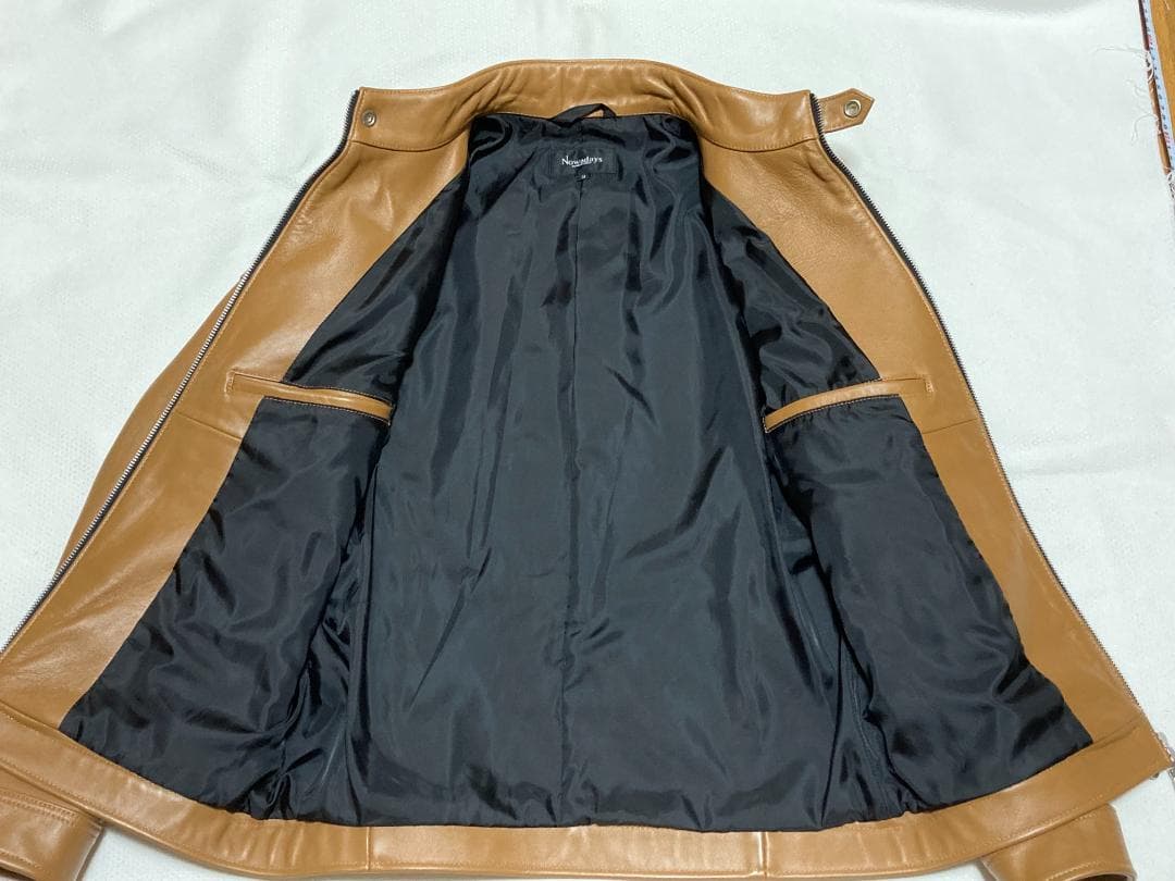 驚きの特価 メンズ・ビギ 羊皮 ライダース サイズ3