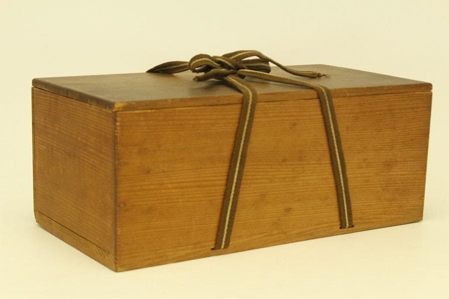 朱塗刷毛目 鴛鴦蒔絵 椀 一対 時代物(ZE659)