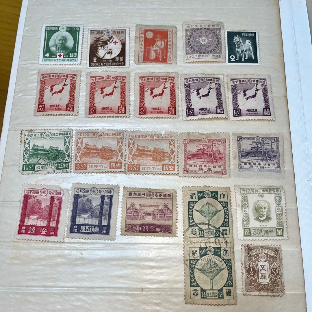 日本切手まとめ売り 未使用多数 昭和初期〜大正期 郵趣 コレクション