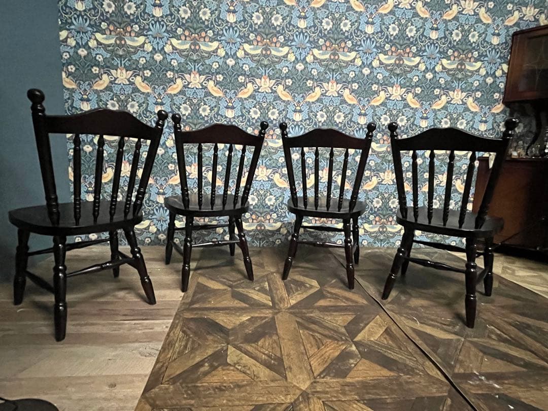 Happy＊北海道民芸家具 ダイニングテーブル 椅子 インテリア