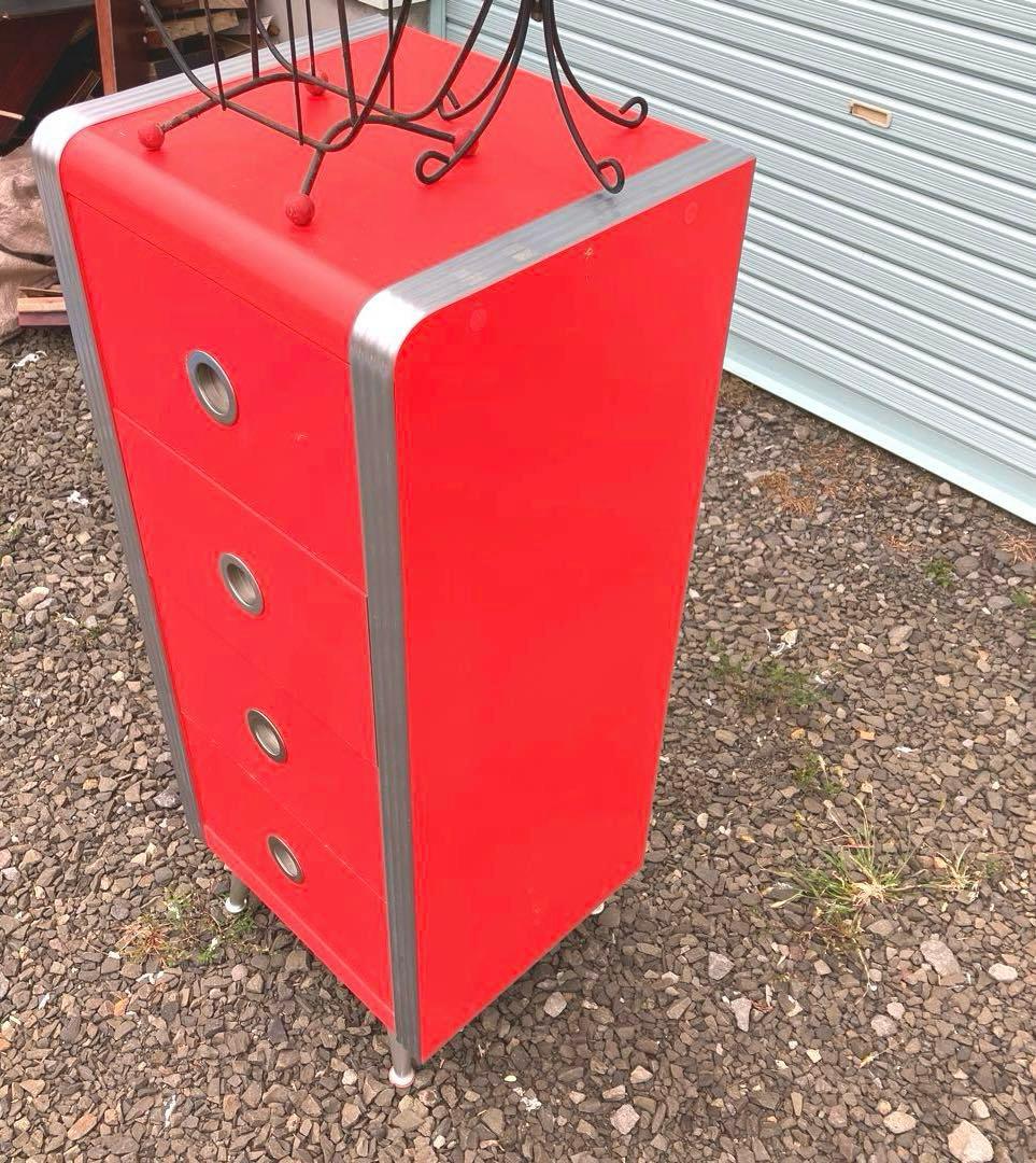 昭和レトロ スペースエイジ レグナテック チェスト 収納 ミッド