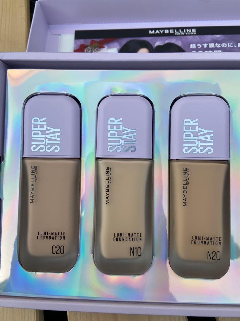 新品6本セット　メイベリン SPステイ　ルミマット　リキッド　ファンデーション