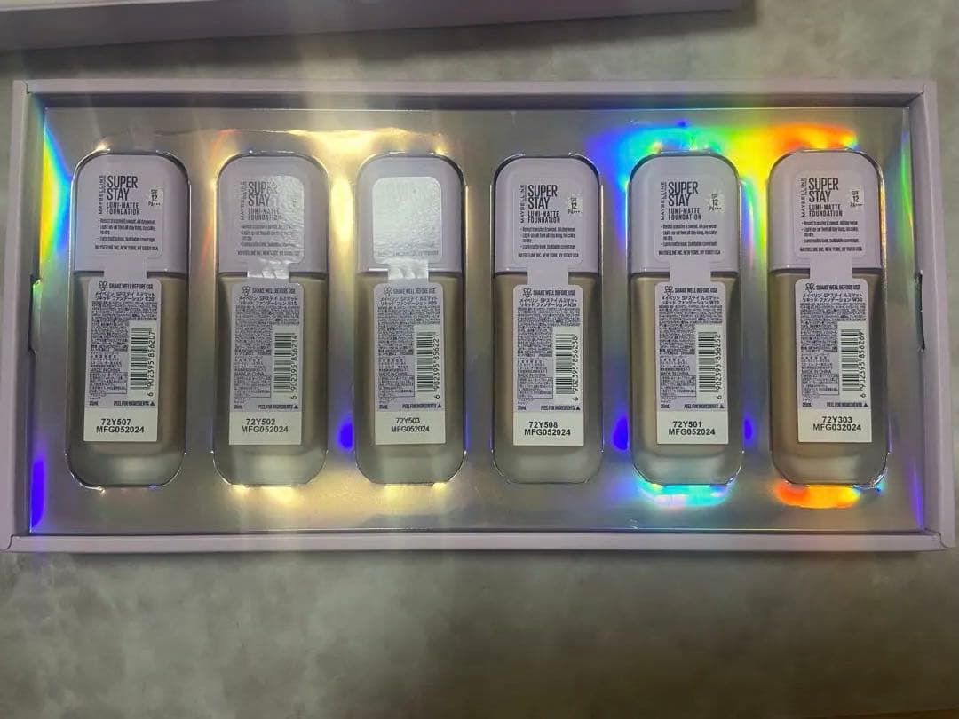 新品6本セット　メイベリン SPステイ　ルミマット　リキッド　ファンデーション