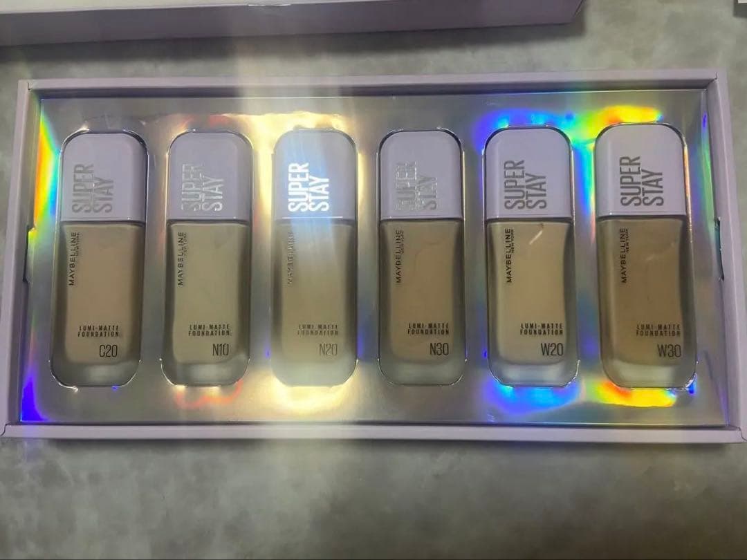 新品6本セット　メイベリン SPステイ　ルミマット　リキッド　ファンデーション