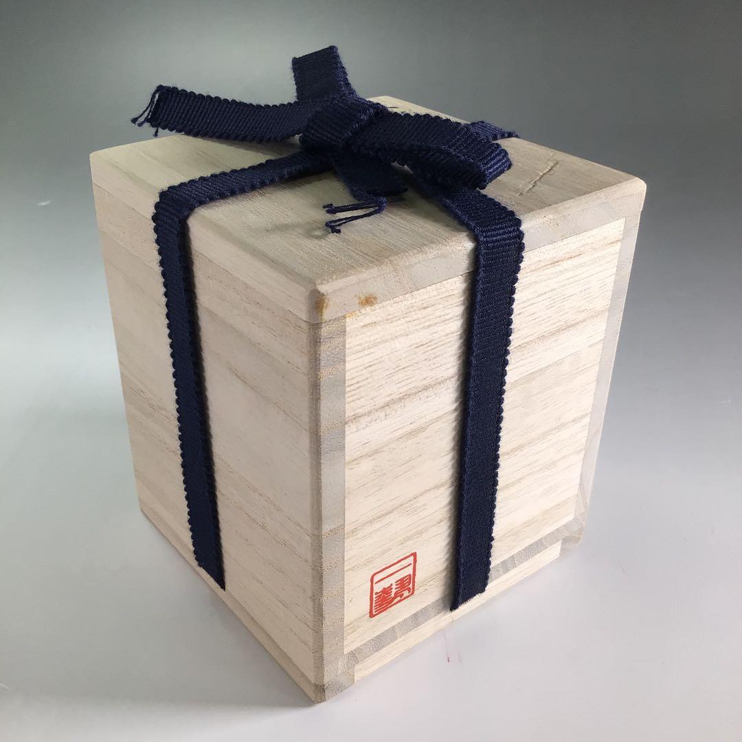 Ｐ８９２　棗　『八雲塗』『武田一勢作』『草花蒔絵』『中棗』　共箱　茶道具