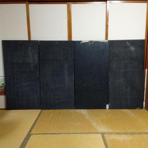 ★特大！　横238㎝（4枚組）　螺鈿　らでん　壁掛け/壁飾り　沖縄本島引取限定