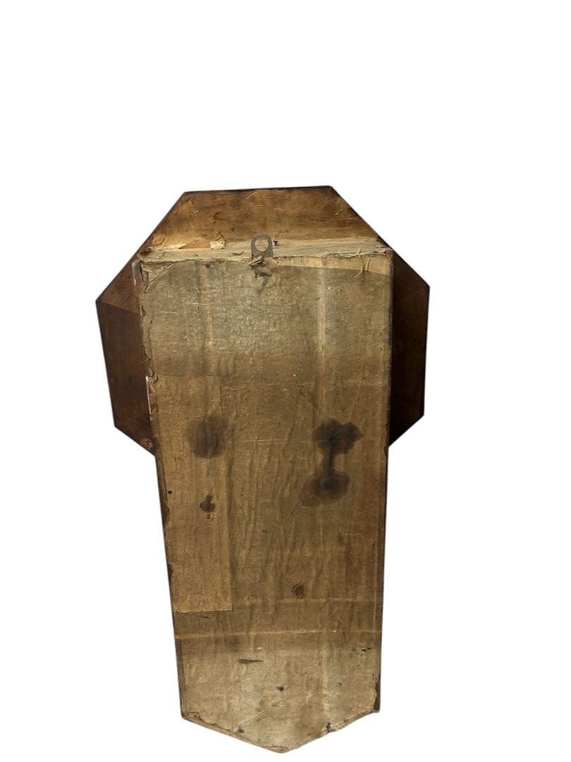 美品 精工舎 頭大丸尾長 ゼンマイ 振り子 掛け時計 アンティーク 古時計