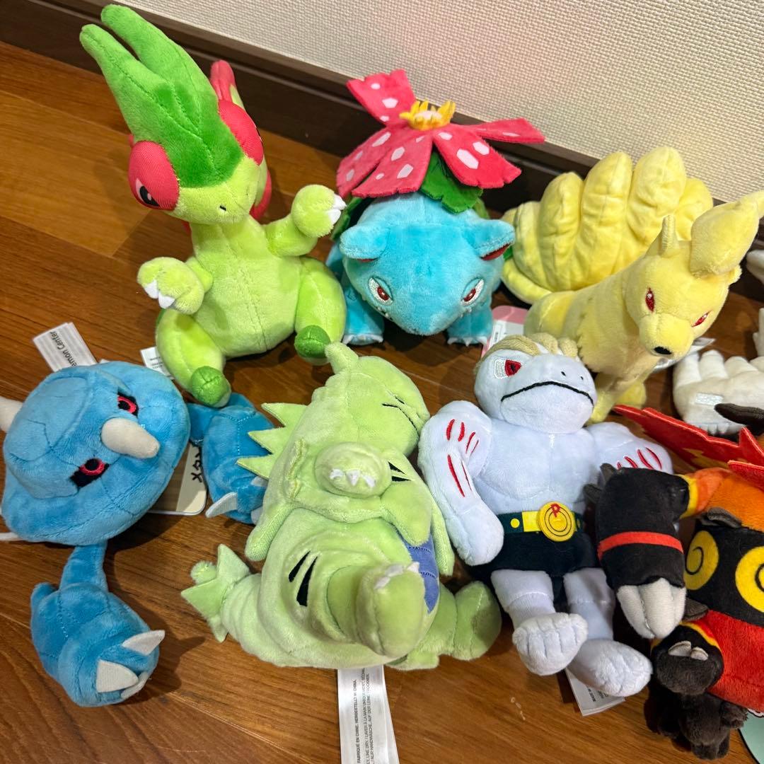 ポケモンフィット他ぬいぐるみまとめ売り16体