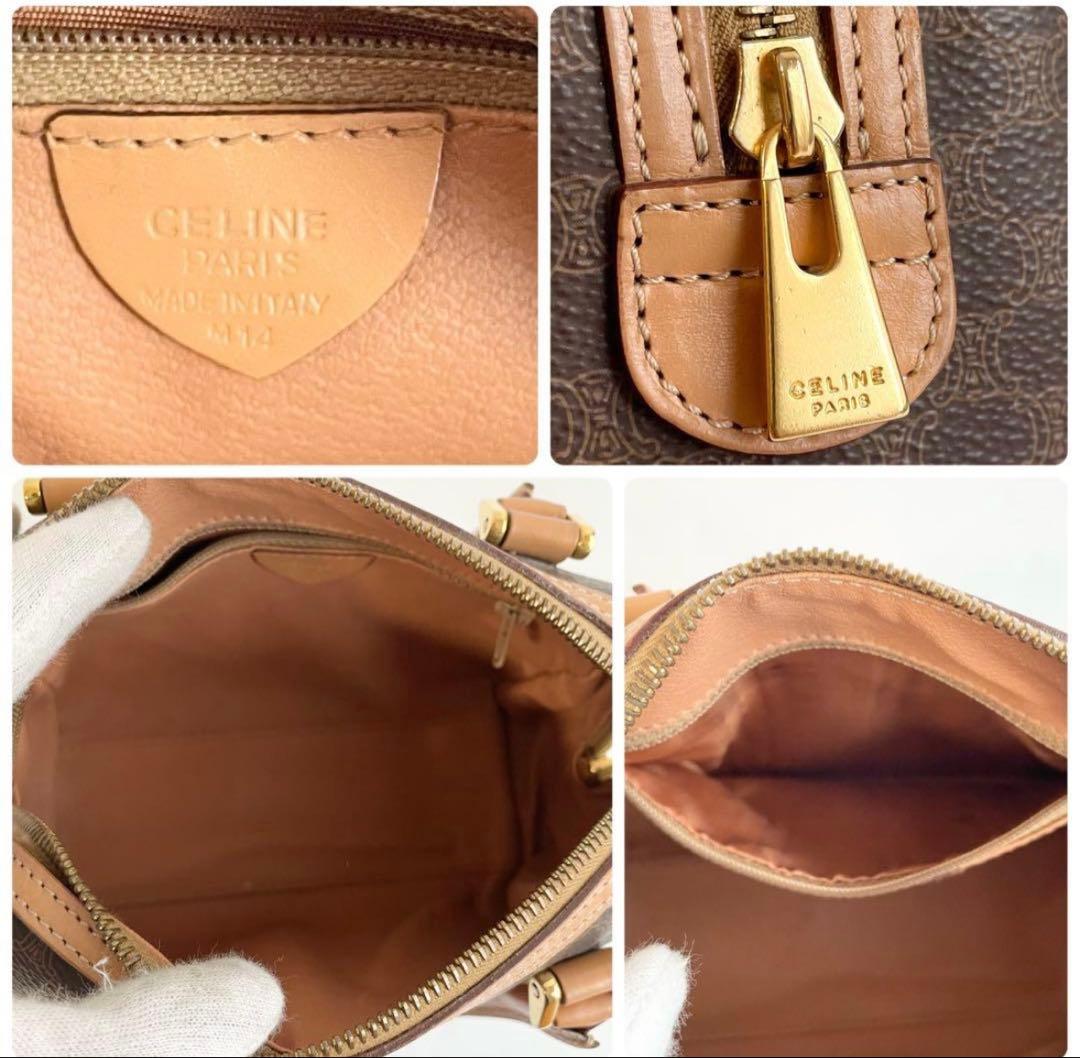 CELINE セリーヌ 2way ミニ ハンドバッグ マカダム