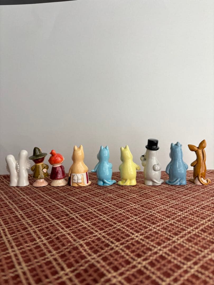 ムーミンとその仲間たち　陶器の置物