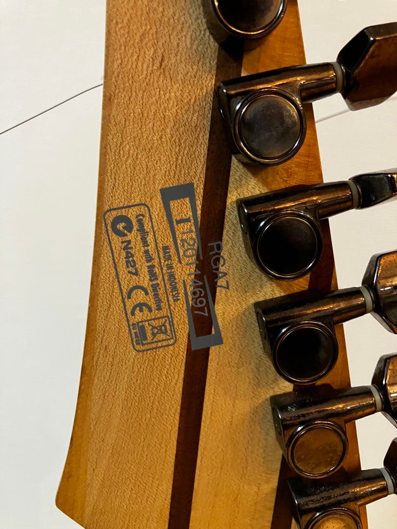 Ibanez アイバニーズ RGA7／7弦ギター（※ジャンク品／現状渡し）