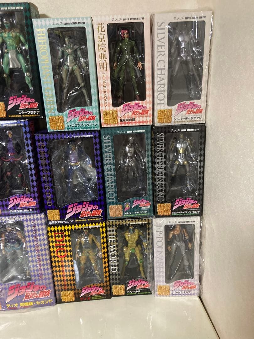 ジョジョ　超像可動　3部　スターダストクルセイダー　14体セット